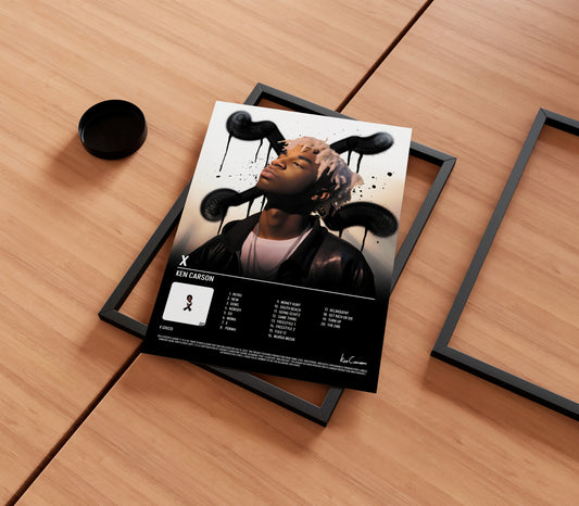 Ken Carson 'X' Album Poster