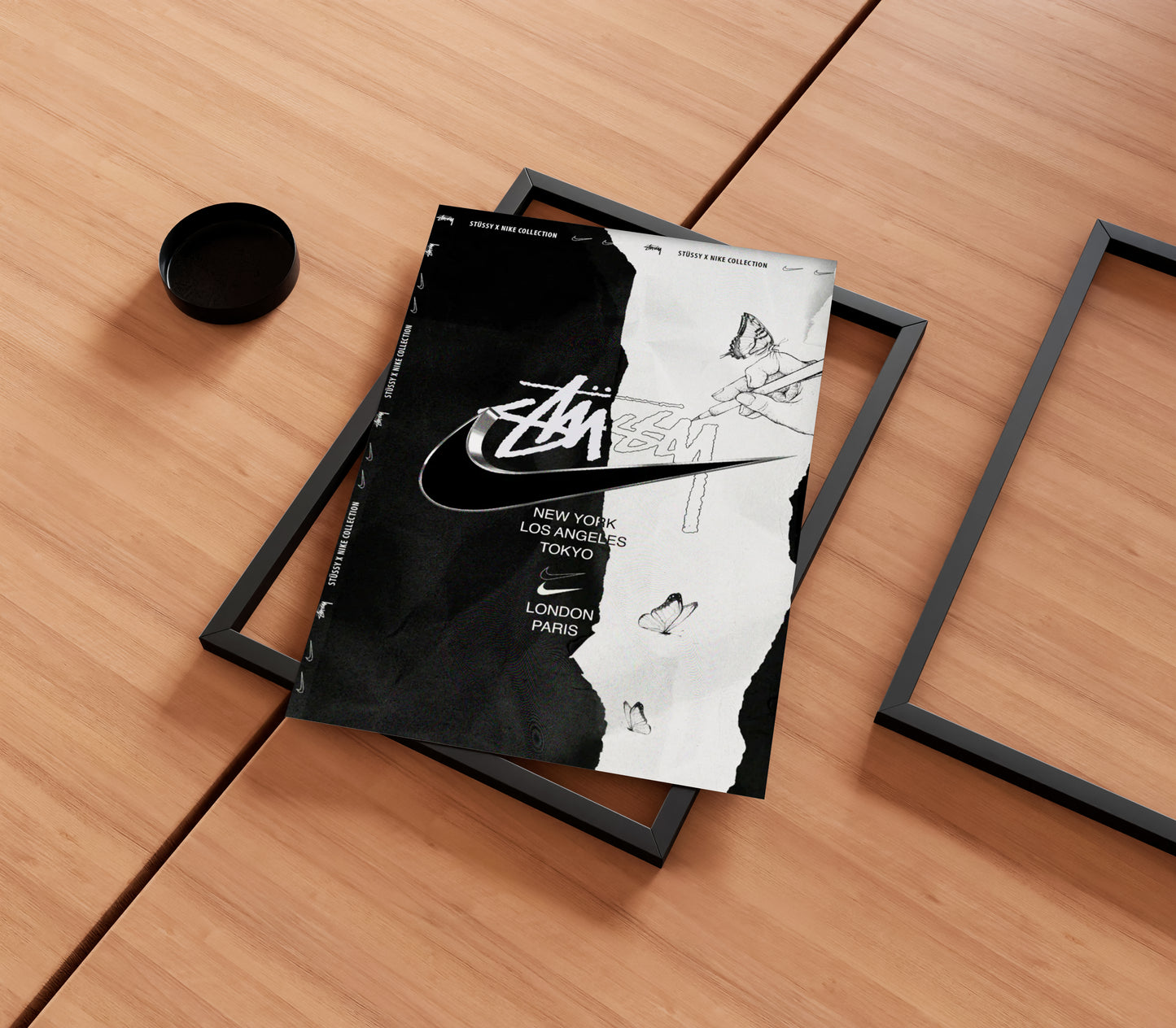 Nike x Stussy Poster