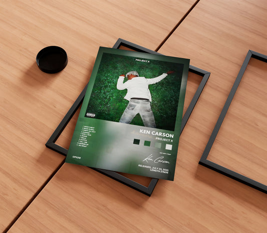 Ken Carson 'Project X' Album Poster
