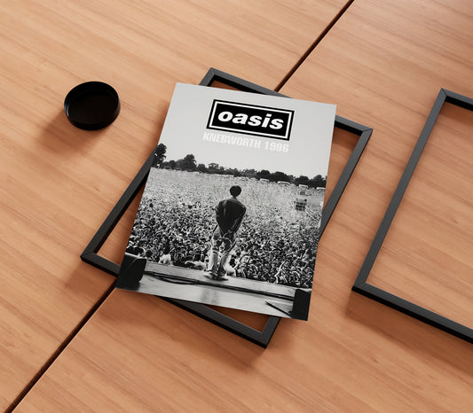 Oasis 'Knebworth 1996' Poster