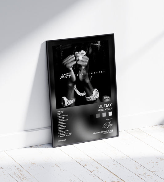 Lil Tjay 'True 2 Myself' Album Poster