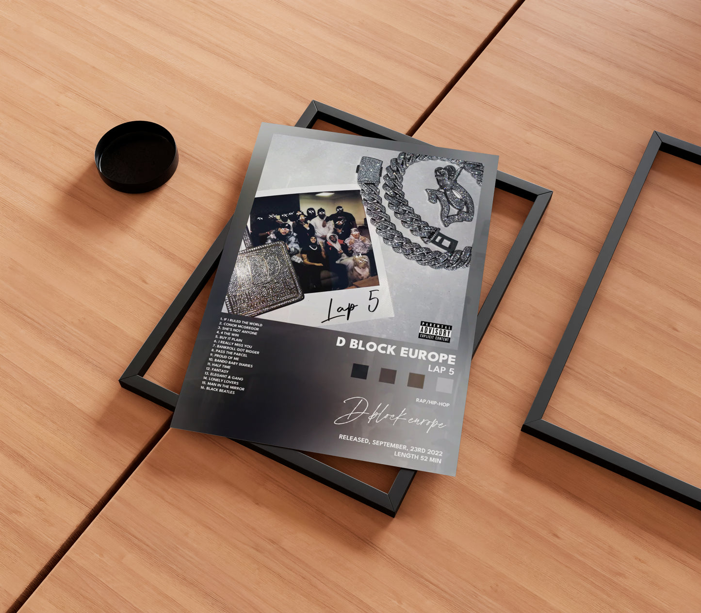 D-Block Europe 'Lap 5' Album Poster