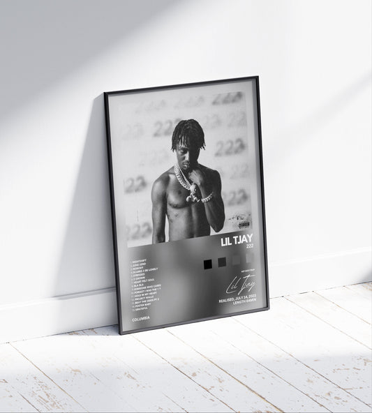 Lil Tjay '222' Album Poster
